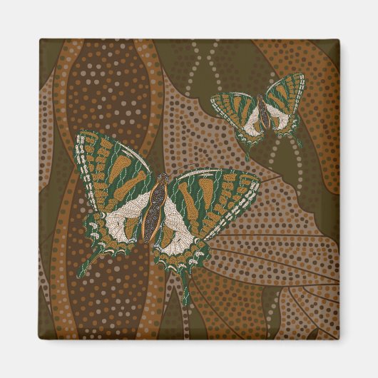 Aboriginal Swallowtail Magnet (Voorkant)