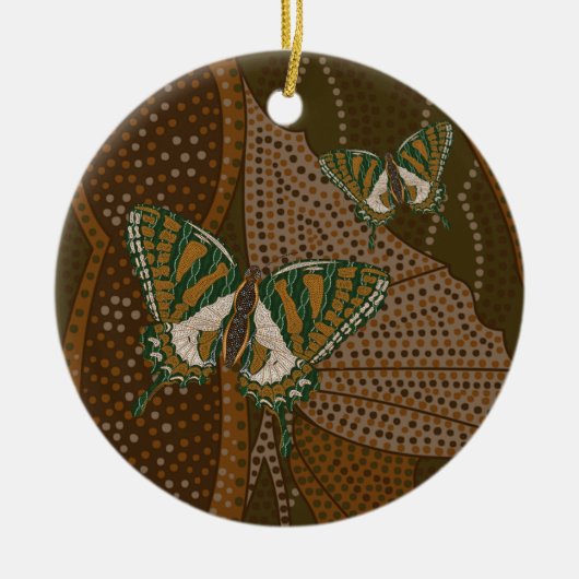 Aboriginal Swallowtail Ornament (Voorkant)