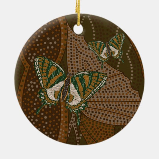 Aboriginal Swallowtail Ornament (Achterkant)