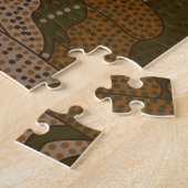 Aboriginal Swallowtail Puzzle Legpuzzel (Zijkant)