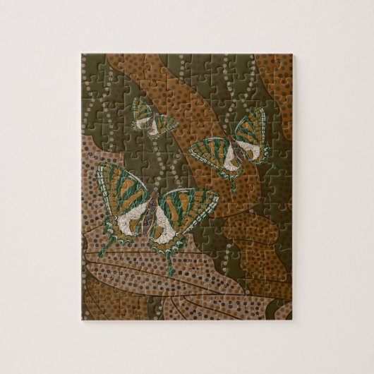 Aboriginal Swallowtail Puzzle Legpuzzel (Verticaal)