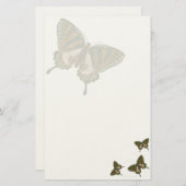 Aboriginal Swallowtail Stationery Briefpapier (Voorkant / Achterkant)