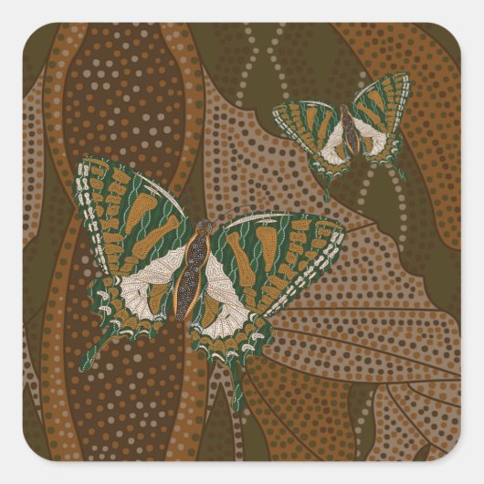 Aboriginal Swallowtail Sticker (Voorkant)