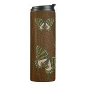 Aboriginal Swallowtail Thermal Tumbler Thermosbeker (Gedraaid links)