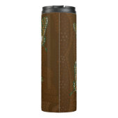Aboriginal Swallowtail Thermal Tumbler Thermosbeker (Achterkant)