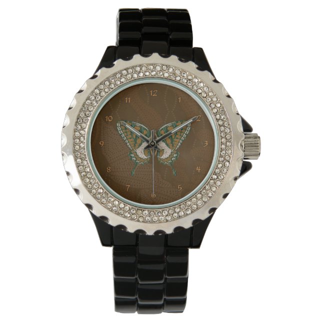 Aboriginal Swallowtail Watch Horloge (Voorkant)