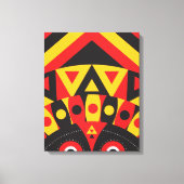 Aboriginal Tribal Canvas Afdruk (Voorkant)
