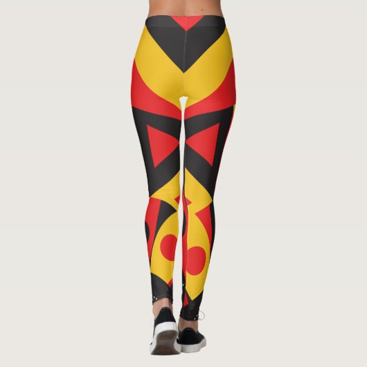 aboriginal tribal leggings (Achterkant)