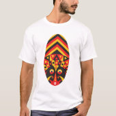 Aboriginal Tribal Masker T-shirt (Voorkant)