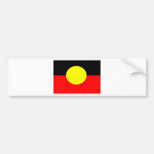 aboriginal-vlag bumpersticker (Voorkant)