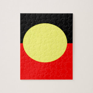 aboriginal-vlag legpuzzel