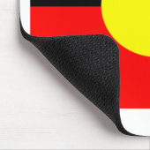 aboriginal-vlag muismat (Hoek)