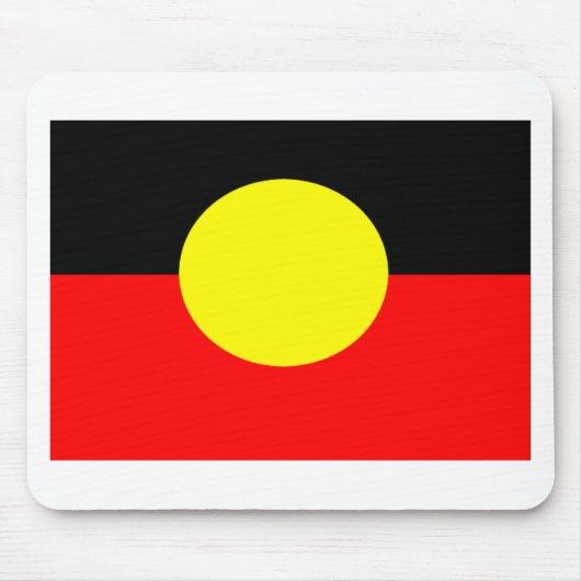aboriginal-vlag muismat (Voorkant)