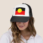 aboriginal-vlag trucker pet (In situ)