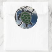 aboriginal zee turtle sticker (Tas)