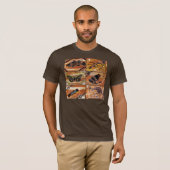 Aboriginale collage 1 t-shirt (Voorkant volledig)