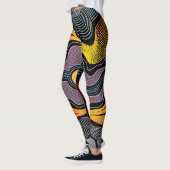 Aboriginalpatroon-1-Leggings Leggings (Links)