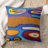 Aboriginals Abstract Art Vol 04 Kussen (Deken)