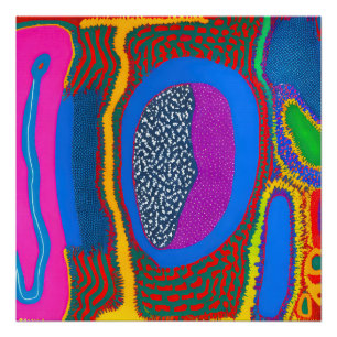 Aboriginals Abstract Art Vol 07 Perfect Poster