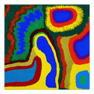 Aboriginals Abstract Art Vol 08 Perfect Poster