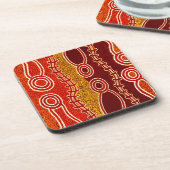 Aboriginals . bier onderzetter (Linkerzijde)