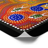 Aboriginals Camp by Watergat Poster (Hoek)