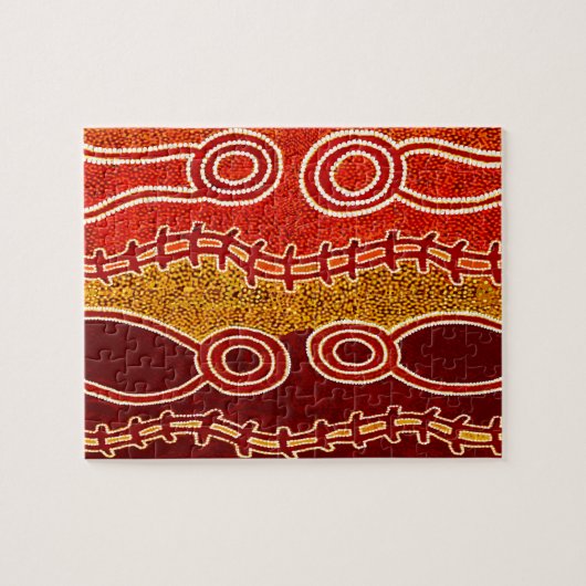 Aboriginals . legpuzzel (Horizontaal)