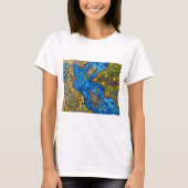 Aboriginals schilderen van schildpadden t-shirt (Voorkant)