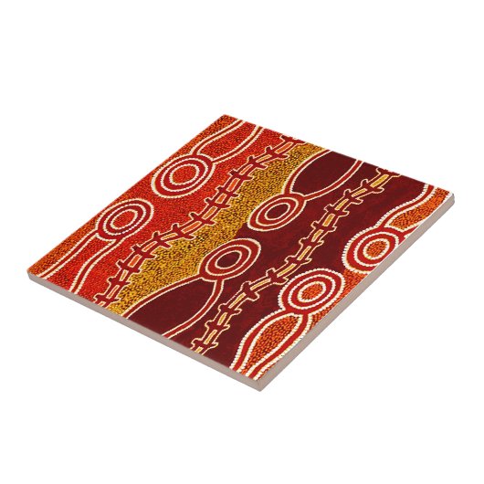 Aboriginals . tegeltje (Zijkant)