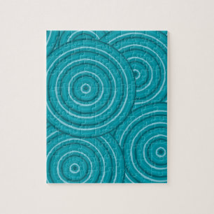 Aborigineel lijnschilderij legpuzzel