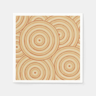 Aborigineel lijnschilderij servet