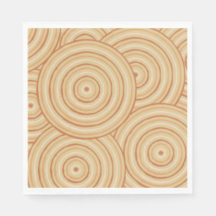 Aborigineel lijnschilderij servet