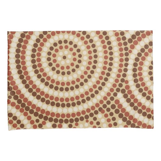 Aborigineel schilderij kussensloop (Voorkant-Rechts)