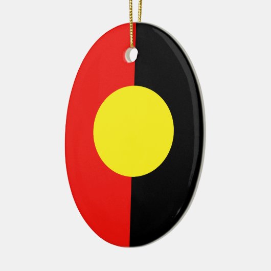 Aborigines Keramisch Ornament (Links)