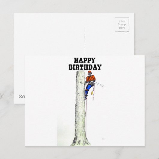 Aboristisch cadeau chirurg Birthday. Briefkaart (Voorkant / Achterkant)