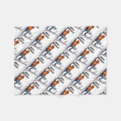 Aboristisch cadeau chirurg Birthday. Fleece Deken (Voorkant (Horizontaal))