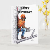 Aboristisch cadeau chirurg Birthday. Kaart (Gele Bloem)