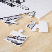 Aboristisch cadeau chirurg Birthday. Legpuzzel (Zijkant)