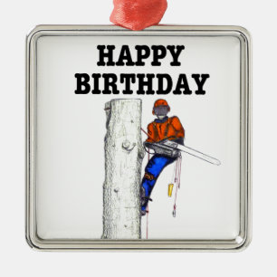 Aboristisch cadeau chirurg Birthday. Metalen Ornament