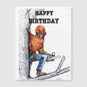 Aboristisch cadeau chirurg Birthday. Postca (Voorkant)