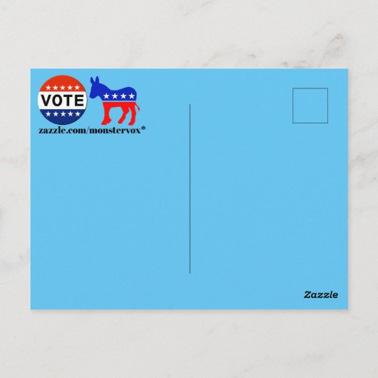 Abort Greg Abbott Briefkaart (Achterkant)