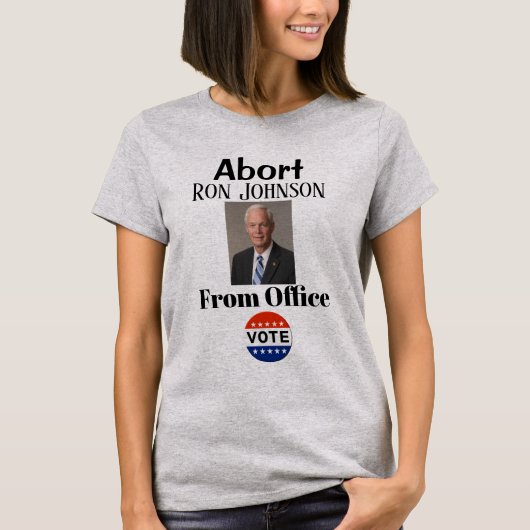Abort Ron Johnson T-Shirt (Voorkant)