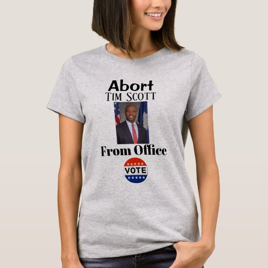 Abort Tim Scott T-Shirt (Voorkant)
