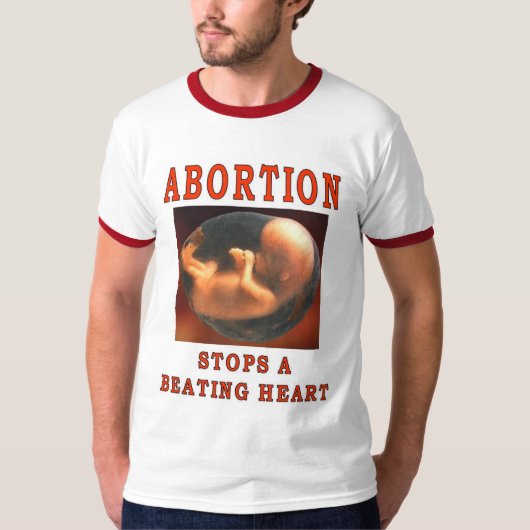 ABORTIESLAGEN. T-SHIRT (Voorkant)