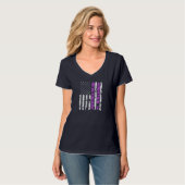 Abortion is Healthcare, Pro Choice Patriotic Ameri T-shirt (Voorkant volledig)