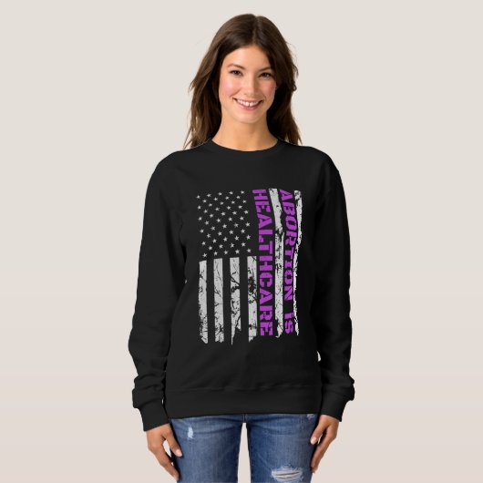 Abortion is Healthcare, Pro Choice Patriotic Ameri Trui (Voorkant volledig)