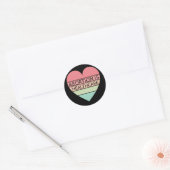 Abortion Is Healthcare Ronde Sticker (Envelop)