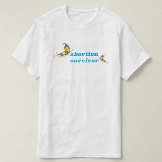 Abortion Survivor T-shirt (Design voorkant)