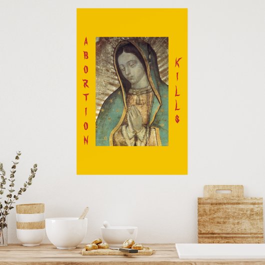 ABORTKOLEN POSTER (Keuken)