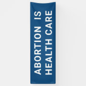 Abortus is een protestactie tegen vrouwenrechten i spandoek (Verticaal)
